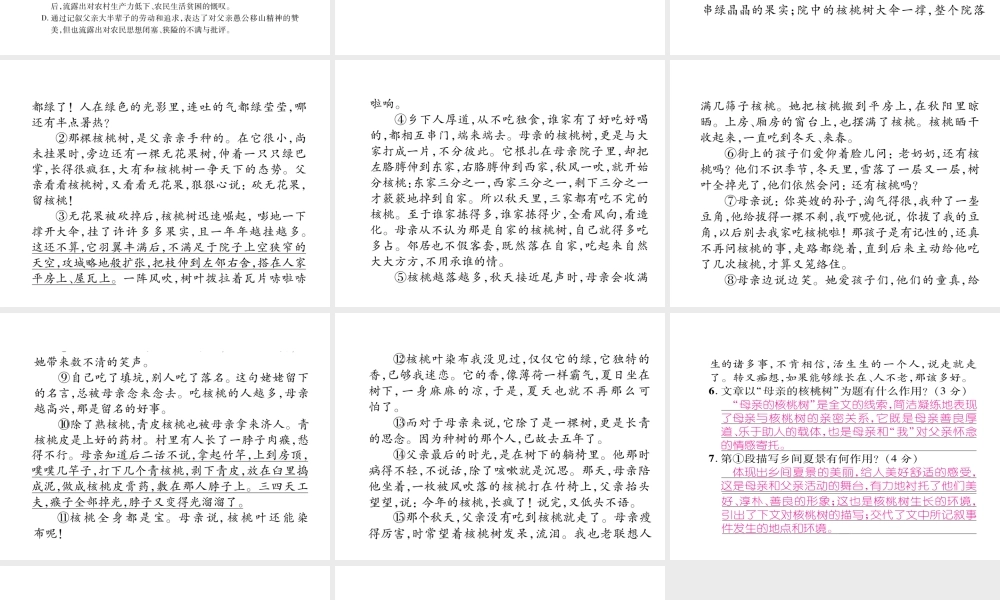 （毕节专版）七年级语文下册 第三单元 11 台阶课件 新人教版-新人教版初中七年级下册语文课件