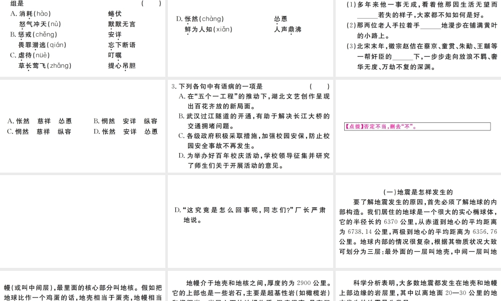 （武汉专版）七年级语文上册 第五单元 16 猫习题课件 新人教版-新人教版初中七年级上册语文课件