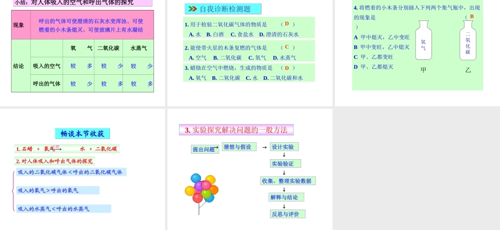 （新课程）2013年秋九年级化学上册 课题2 化学是一门以实验为基础的科学课件 （新版）新人教版