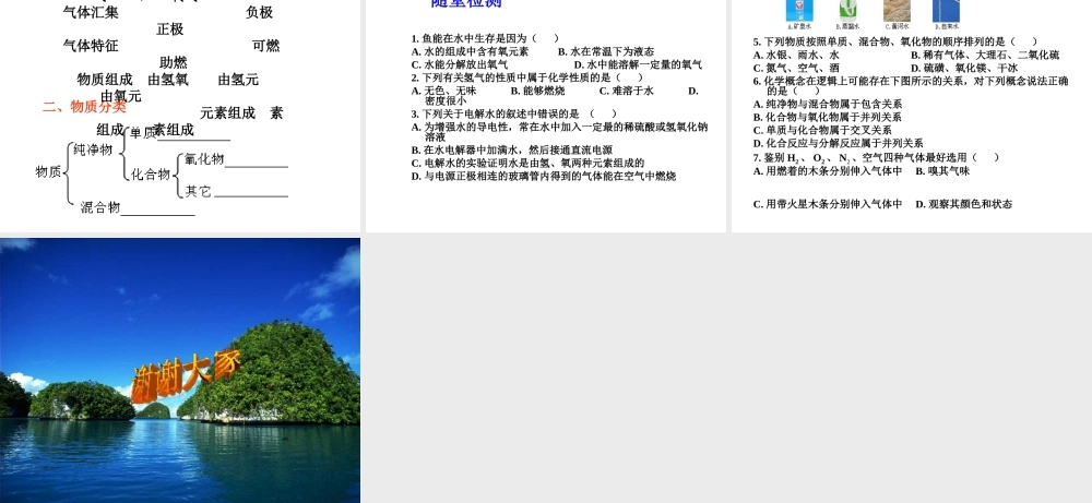 （新课程）2013年秋九年级化学上册 课题3 水的组成课件 （新版）新人教版