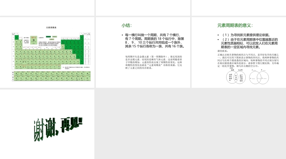 （新课程）2013年秋九年级化学上册 课题3 元素（第2课时）课件 （新版）新人教版