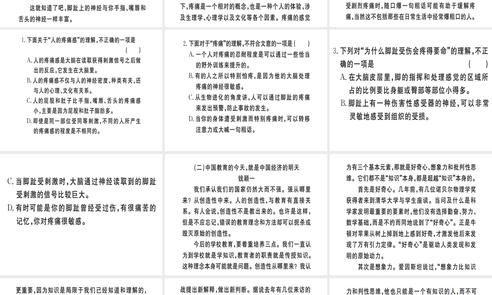 （武汉专用）八年级语文上册 专题六 实用文阅读习题课件 新人教版-新人教版初中八年级上册语文课件