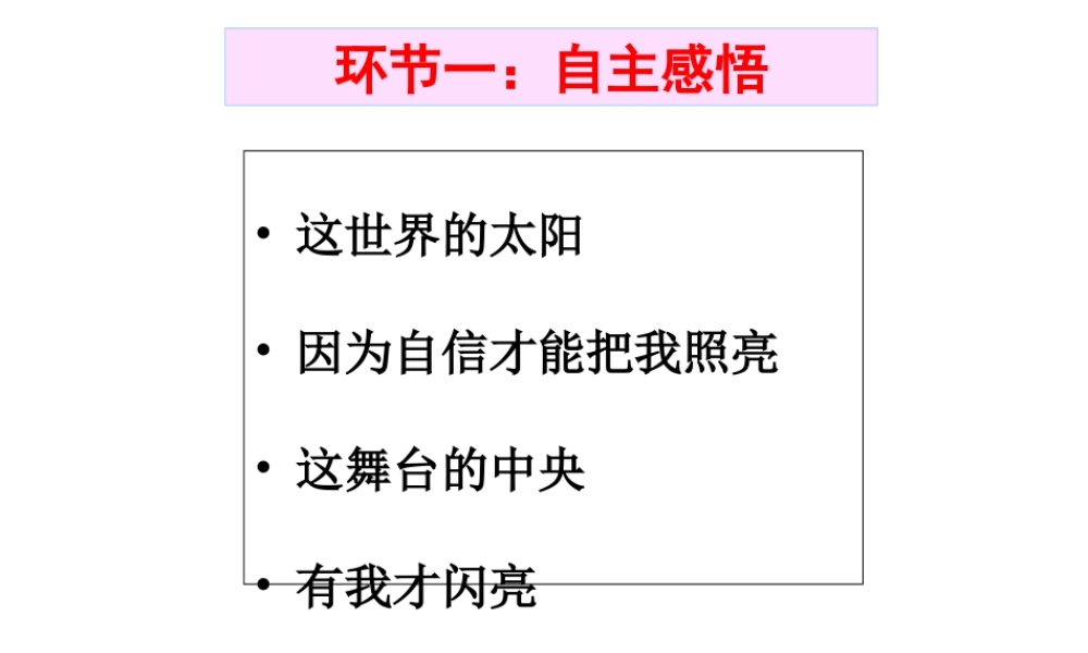 （水滴系列）（2016年秋季版）七年级道德与法治上册 第三单元 生活告诉自己“我能行”第六课 人生当自强 第1框 扬起自信的风帆课件 鲁人版六三制