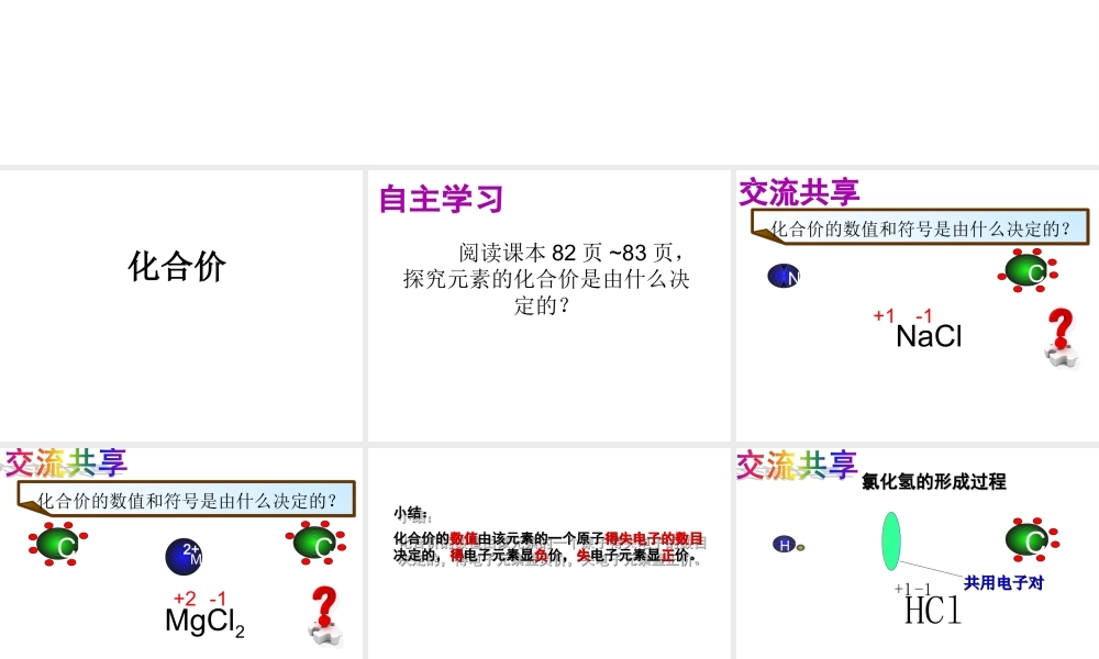 （水滴系列）九年级化学上册 4.2 物质组成的表示（第2课时）课件 （新版）鲁教版-（新版）鲁教版初中九年级上册化学课件