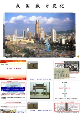 （水滴系列）八年级历史下册 9 改革开放 新人教版