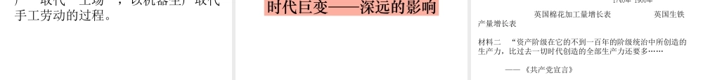 （水滴系列）九年级历史上册 第14课《蒸汽时代的到来》课件 新人教版