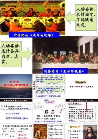 （水滴系列）九年级历史上册 第四单元 第10课 资本主义时代的曙光课件 新人教版-新人教版初中九年级上册历史课件