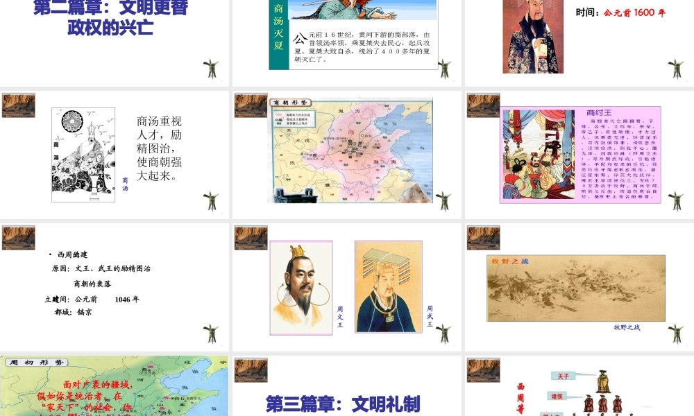 （水滴系列）（秋季版）七年级历史上册 第二单元 第4课 早期国家的产生和发展课件2 新人教版-新人教版初中七年级上册历史课件