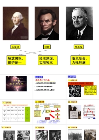 （水滴系列）九年级历史下册 第二单元 第4课《经济大危机》课件2 新人教版-新人教版初中九年级下册历史课件