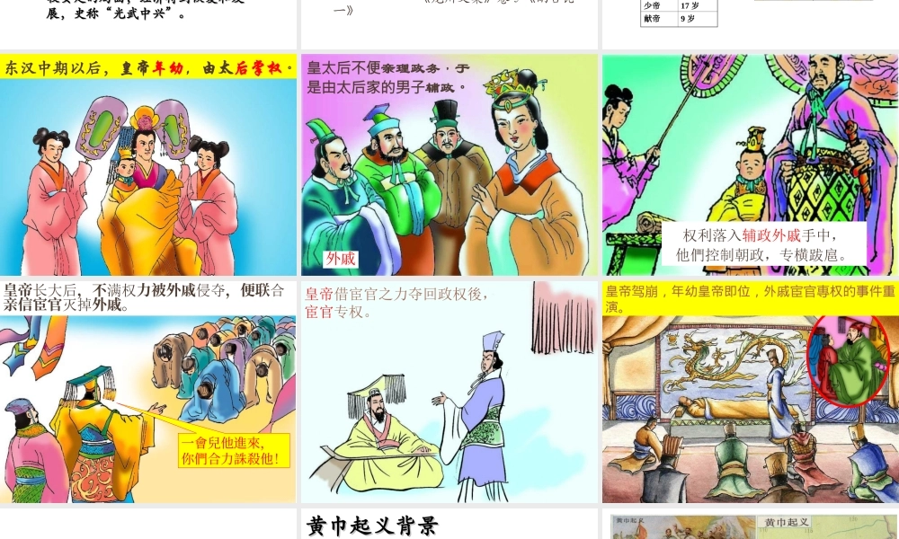 （水滴系列）（秋季版）七年级历史上册 第三单元 第13课 东汉的兴亡课件2 新人教版-新人教版初中七年级上册历史课件