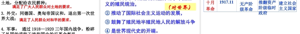 （水滴系列）九年级历史下册 第一单元 第1课《俄国十月革命》课件3 新人教版-新人教版初中九年级下册历史课件