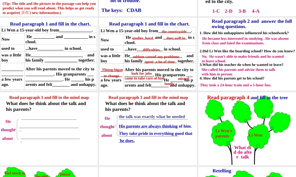 （水滴系列）九年级英语全册 Unit 4 I used to be afraid of the dark（第5课时）课件 （新版）人教新目标版-（新版）人教新目标版初中九年级全册英语课件