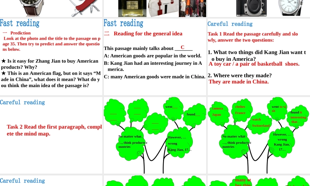 （水滴系列）九年级英语全册 Unit 5 What are the shirts made of（第3课时）Section A（3a-4c）课件 （新版）人教新目标版-（新版）人教新目标版初中九年级全册英语课件