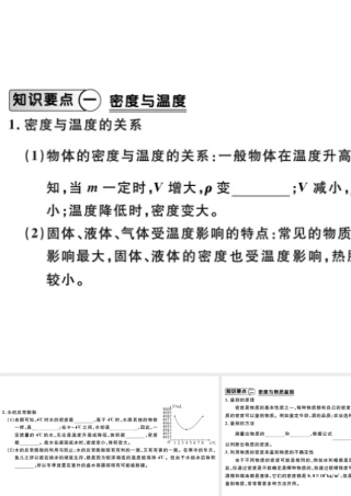 （江西专版）2018年八年级物理上册 第六章 第4节密度与社会生活习题课件 （新版）新人教版