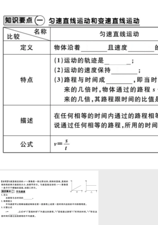 （江西专版）2018年八年级物理上册 第一章 第3节 运动的快慢（第2课时 运动方式和平均速度）习题课件 （新版）新人教版