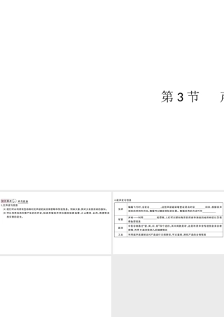 （江西专版）2019秋八年级物理上册 第二章 第3节 声的利用课件