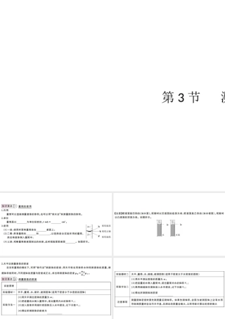 （江西专版）2019秋八年级物理上册 第六章 第3节 测量物质的密度课件
