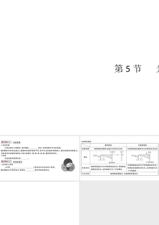 （江西专版）2019秋八年级物理上册 第四章 第5节 光的色散课件