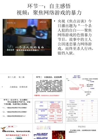 （水滴系列）（秋季版）七年级道德与法治下册 第18课 让法律为成长护航 第三框 点滴做起 防微杜渐课件 鲁人版六三制-鲁人版初中七年级下册政治课件