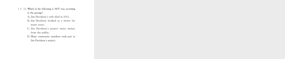 （江西专用）秋九年级英语全册 Unit 4 I used to be afraid of the dark（第4课时）习题课件 （新版）人教新目标版-（新版）人教新目标版初中九年级全册英语课件