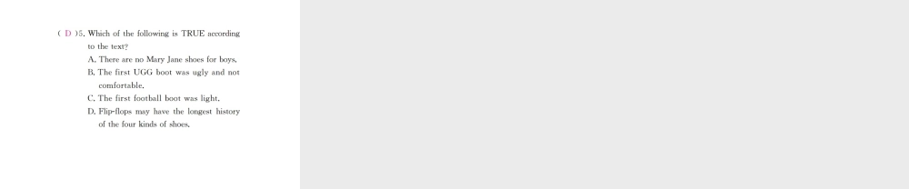 （江西专用）秋九年级英语全册 Unit 5 What are the shirts made of（第2课时）习题课件 （新版）人教新目标版-（新版）人教新目标版初中九年级全册英语课件