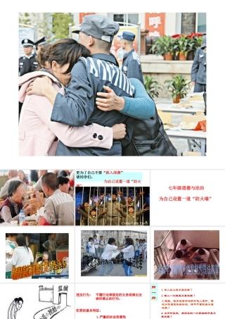 （水滴系列）（秋季版）七年级道德与法治下册 第九单元 撑起法律保护伞 第18课 让法律为成长护航 第2框 为自己设置一道“防火墙”课件 鲁人版六三制-鲁人版初中七年级下册政治课件