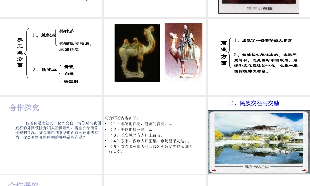 （水滴系列）（秋级历史下册 第3课 盛唐气象课件2 新人教版-新人教级下册历史课件