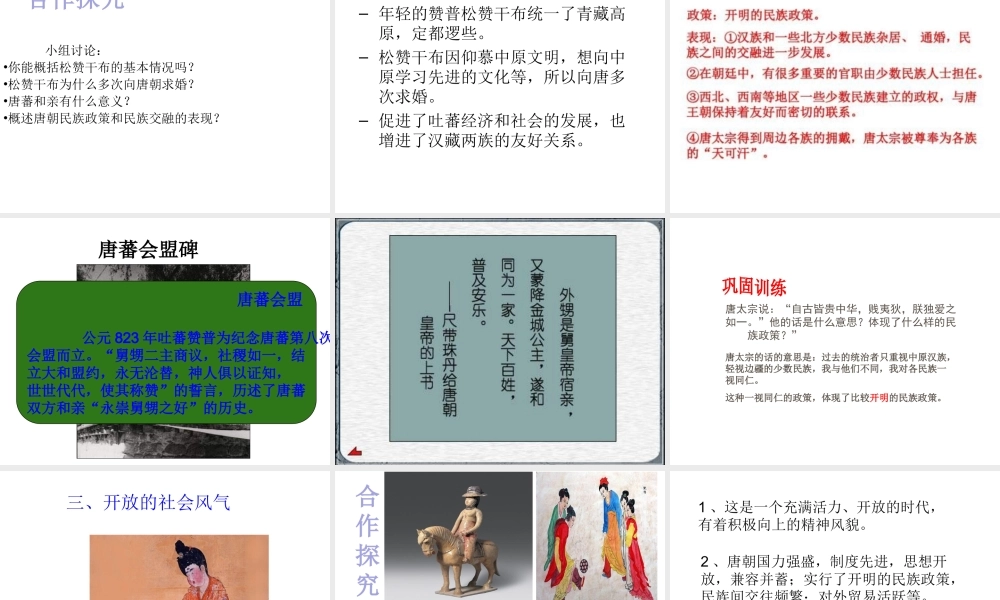 （水滴系列）（秋季版）七年级历史下册 第3课 盛唐气象课件2 新人教版-新人教版初中七年级下册历史课件