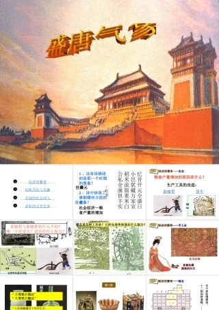 （水滴系列）（秋季版）七年级历史下册 第3课 盛唐气象课件3 新人教版-新人教版初中七年级下册历史课件