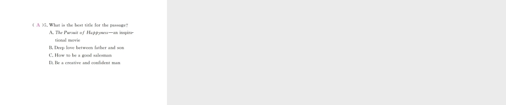 （江西专用）秋九年级英语全册 Unit 9 I like music that I can dance to（第2课时）习题课件 （新版）人教新目标版-（新版）人教新目标版初中九年级全册英语课件