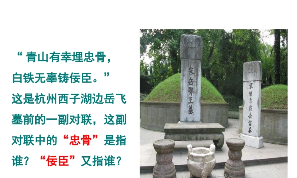 （水滴系列）（秋季版）七年级历史下册 第8课 金与南宋的对峙课件2 新人教版-新人教版初中七年级下册历史课件