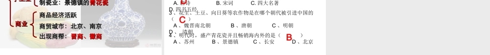 （水滴系列）（秋季版）七年级历史下册 第14课 明朝的统治课件 新人教版-新人教版初中七年级下册历史课件