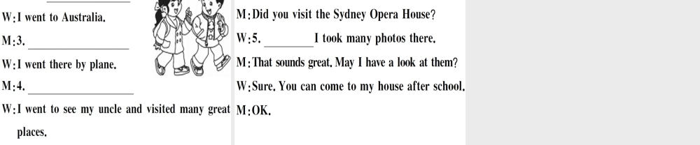 （江西专版）秋八年级英语上册 Unit 1 Where did you go on vacation（第3课时）习题课件 （新版）人教新目标版-（新版）人教新目标版初中八年级上册英语课件