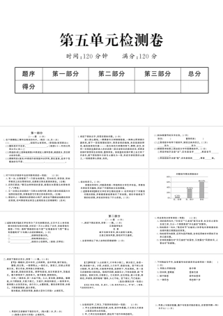 （河北专版）七年级语文上册 第五单元检测卷课件 新人教版-新人教版初中七年级上册语文课件