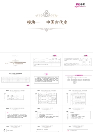 （江西专用）中考历史总复习 第三单元 经济重心的南移和民族关系的发展及统一多民族国家的巩固课件-人教版初中九年级全册历史课件