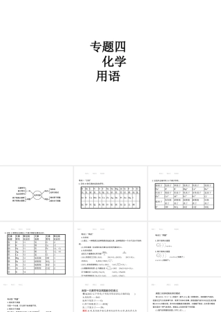 （江西专用）中考化学总复习 专题4 化学用语课件-人教版初中九年级全册化学课件