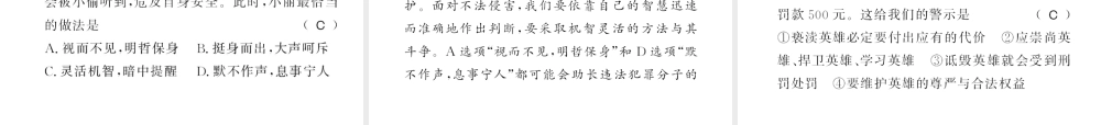 （河南专版）八年级道德与法治上册 第二单元 遵守社会规则 第五课 做守法的公民习题课件 新人教版-新人教版初中八年级上册政治课件
