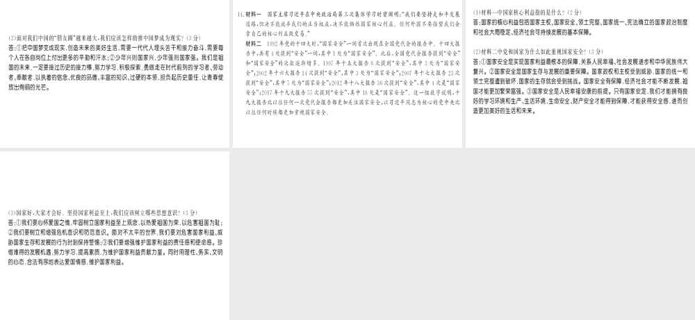 （河南专版）八年级道德与法治上册 期末测评卷习题课件 新人教版-新人教版初中八年级上册政治课件