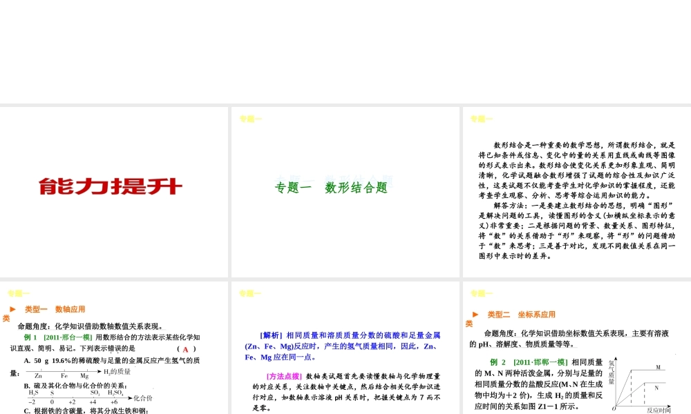 （河北专版）中考化学教材化总复习 能力提升课件 冀教版
