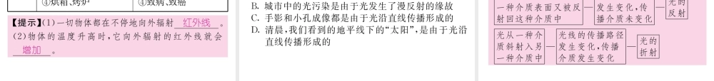 （河北专版）中考物理总复习 第一编 教材知识梳理 第二讲 光现象课件-人教版初中九年级全册物理课件