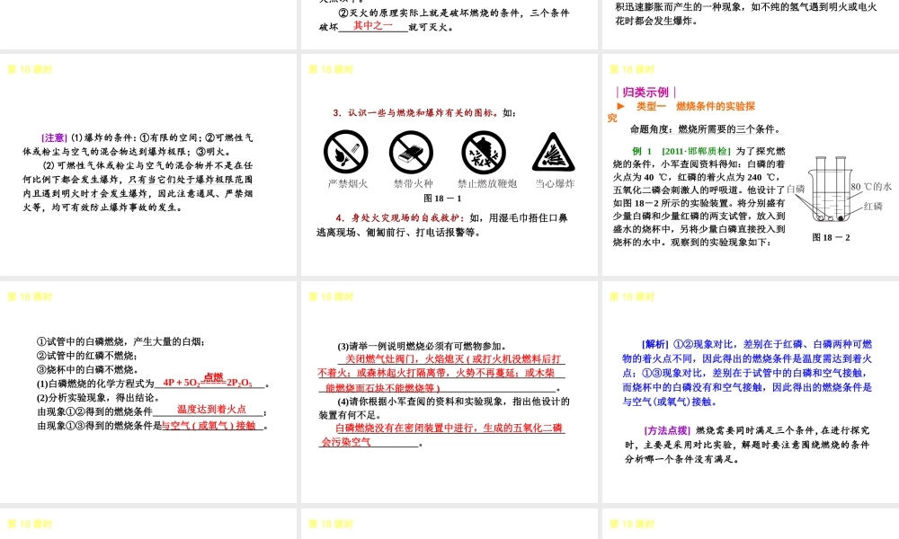 （河北专用）2013届中考化学复习方案 主题四 化学与社会发展课件 