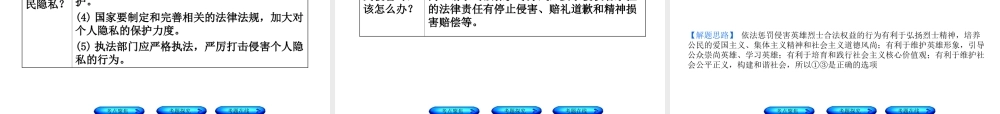 （河北专版）中考政治复习方案 第三单元 行使权利 依法维权 第8课时 人身权利 法律保护课件-人教版初中九年级全册政治课件