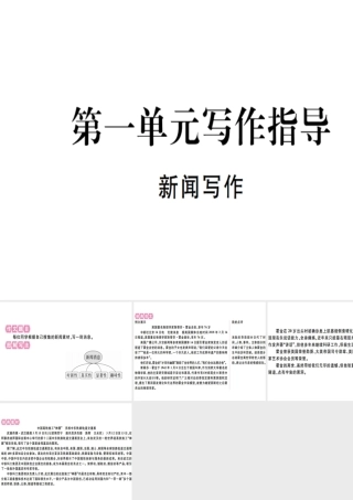 （河北专用）八年级语文上册 第一单元 写作指导 新闻写作习题课件 新人教版-新人教版初中八年级上册语文课件