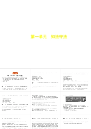 （河北专版）中考政治总复习 学法知法 宪法至上 第一单元 知法守法习题课件-人教版初中九年级全册政治课件