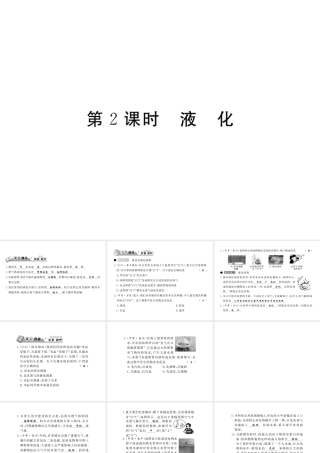 （黔东南专版）八年级物理上册 3.3 汽化和液化 3.3.2 液化习题课件 （新版）新人教版-（新版）新人教版初中八年级上册物理课件