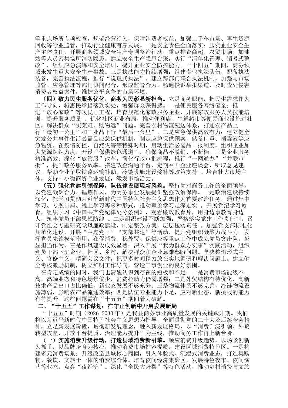 某局十四五工作总结与十五五工作谋划报告_第2页