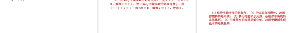 （青岛专版）中考化学总复习 第一部分 系统复习 成绩基石 主题九 化学式与化合价课件 鲁教版-鲁教版初中九年级全册化学课件