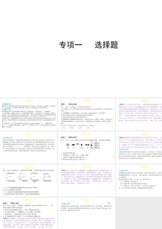 （陕西专用）版中考化学一练通 第二部分 中考专项突破 专项一 选择题教学课件-人教版初中九年级全册化学课件