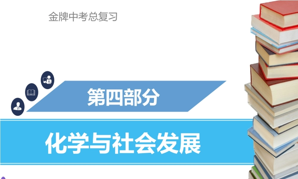 （金牌中考）广东省中考化学总复习 第四部分 化学与社会发展 第16考点 化学与生活课件-人教版初中九年级全册化学课件