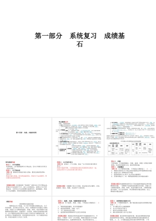 （青岛专版）中考物理 第一部分 系统复习 成绩基石 第十四讲 内能、内能的利用课件-人教版初中九年级全册物理课件